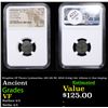 Image 1 : NGC Kingdom Of Thrace Lysimachus, 305-281 BC AE18 (4.61g) obv Athena rv lion leaping Graded VF By NG