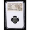 Image 2 : NGC Kingdom Of Thrace Lysimachus, 305-281 BC AE18 (4.61g) obv Athena rv lion leaping Graded VF By NG