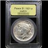 Image 4 : ***Auction Highlight*** 1921-p Peace Dollar $1 Grades Select+ Unc By USCG (fc)