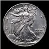 Image 2 : 1941-p Walking Liberty Half Dollar 50c Grades Select Unc