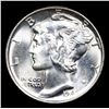 Image 2 : 1942-p Mercury Dime 10c Grades GEM++ Unc