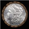 Image 2 : ***Auction Highlight***  AU/BU Slider Brinks Shotgun Morgan $1 Roll 1881 & P Ends Virtually UNC (fc)