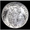 Image 3 : 1943-p Mercury Dime 10c Grades GEM++ Unc