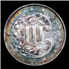 Image 3 : ***Auction Highlight*** 1859 Three Cent Silver 3cs Graded ms64+ BY SEGS (fc)