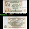 Image 1 : 1994 Tajikistan 1 Ruble Note P# 1A Grades Gem CU