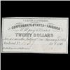 Image 2 : C.S.A. 20 Dollar Note Aug 19, 1861 Grades Select CU