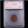 Image 4 : 1869 Indian Cent 1c Graded f15 BY SEGS