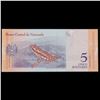Image 3 : 2018 Venezuela 5 Bolivares Banknote Grades Choice CU