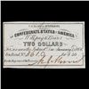 Image 2 : C.S.A. 2 Dollar Note Aug 19, 1861 Grades Select CU
