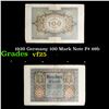 Image 1 : 1920 Germany 100 Mark Note P# 69b Grades vf+