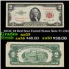 Image 1 : 1953C $2 Red Seal United States Note Fr-1512 Grades Select AU
