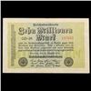 Image 2 : 1923 Fifth Issue Germany 10 Million Mark Post-WWI Hyperinflation Banknote P# 106a, Watermark: G/D in