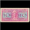 Image 3 : Military Payment Certificate (MPC) Series 521 10c Grades vf+
