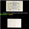 Image 1 : 1923 Germany 10 Millionen Mark Note P# 106C Grades Select AU
