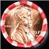 Image 2 : Shotgun Lincoln 1c roll, 1970-d 50 pcs Bank Wrapper.