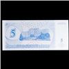 Image 3 : 1994 Transitria 5 Rublei Note P# 17 Grades Gem CU