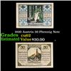 Image 1 : 1920 Austria 50 Phennig Note Grades Select CU
