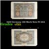 Image 1 : 1920 Germany 100 Mark Note P# 69A Grades vf+