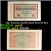 Image 1 : 1923 German 20,000 Mark Note P# 85A Grades Choice AU/BU Slider