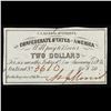 Image 2 : 1861 Confederate States $2 Interest Note Grades Select CU