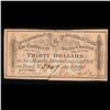 Image 2 : 1864 Confederate States $30 Interest Note, 5th Series Grades Choice AU/BU Slider