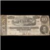 Image 2 : 1864 $10 Confederate Note, T68 Grades vf+