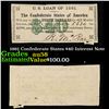 Image 1 : 1861 Confederate States $40 Interest Note Grades Choice AU/BU Slider