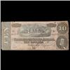 Image 2 : 1864 $10 Confederate Note, T68 Grades Select AU