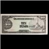 Image 2 : 1943 Philippines 10 Peso Note (Japanese Occuaption) P# 111A Grades vf+
