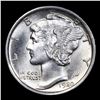 Image 2 : 1920-d Mercury Dime 10c Graded ms65 BY SEGS