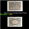 Image 1 : 1920 Germany 100 Mark Note P# 69A Grades vf++