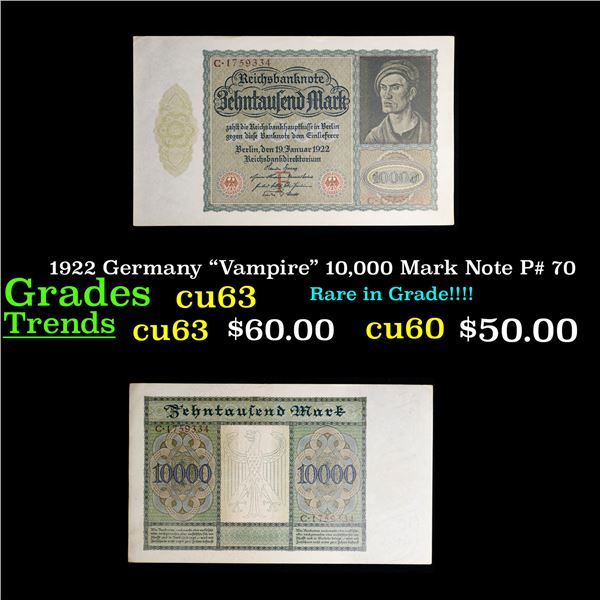 German Vampire Note 1922 Germany