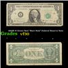 Image 1 : 1963B $1 Green Seal "Barr Note" Federal Reserve Note Grades vf++