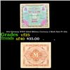 Image 1 : 1944 Germany WWII Allied Military Currency 5 Mark Note P# 193a Grades vf+