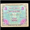 Image 2 : 1944 Germany WWII Allied Military Currency 5 Mark Note P# 193a Grades vf+