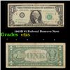 Image 1 : 1963B $1 Federal Reserve Note Grades vf+