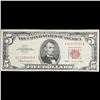 Image 2 : 1963 $5 Red seal United States Note Grades vf++
