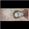 Image 3 : 2015 Venezuela 100 Bolivares Note P# 93I Grades Gem CU