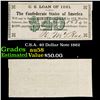 Image 1 : C.S.A. 40 Dollar Note 1862 Grades Choice AU/BU Slider