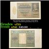 Image 1 : 1922 Germany (Weimar Republic) 10,000 Marks "Vampire" Post-WWI Hyperinflation Note P# 70 Grades vf++