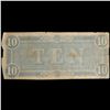 Image 3 : 1864 $10 Confederate Note, T68 Grades vf+