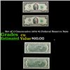Image 1 : Set of 2 Concecutive 1976 $2 Federal Reserve Note Grades CU