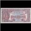 Image 2 : Set of 2 Concecutive 1950 Great Britain Military Payment 1 Pound Note P# m22A Grades CU