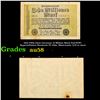Image 1 : 1923 Fifth Issue Germany 10 Million Mark Post-WWI Hyperinflation Banknote P# 106a, Watermark: G/D in