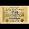 Image 2 : 1923 Fifth Issue Germany 10 Million Mark Post-WWI Hyperinflation Banknote P# 106a, Watermark: G/D in