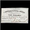 Image 2 : C.S.A. 2 Dollar Note Aug 19, 1861 Grades Choice CU