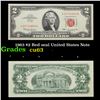 Image 1 : 1963 $2 Red seal United States Note Grades Select CU