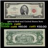 Image 1 : 1963 $2 Red seal United States Note Grades Gem+ CU