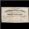 Image 2 : C.S.A. 20 Dollar Note Aug 19, 1861 Grades Choice AU/BU Slider