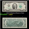 Image 1 : 1976 $2 Federal Reserve Note Grades Select CU